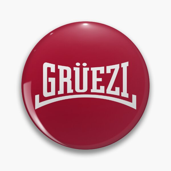 Artikelvorschau, Grüezi Schriftzug (Schweiz / Konkav / White) entworfen und verkauft von MrFaulbaum.