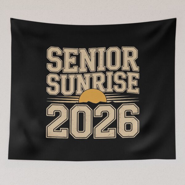 Item preview, Class Of 2026 Senior Sunrise Retro designed and sold by Redgiant87x.