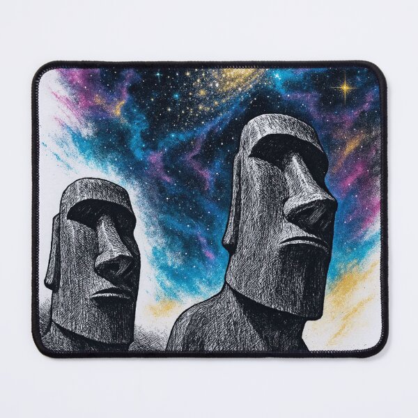 Item preview, Cosmic Sentinels - EASTER ISLAND designed and sold by CleverCulture.