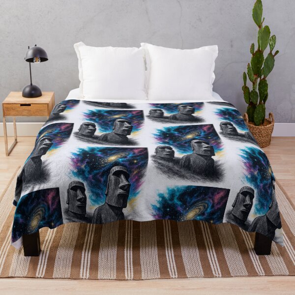 Item preview, Cosmic Sentinels - EASTER ISLAND  designed and sold by CleverCulture.