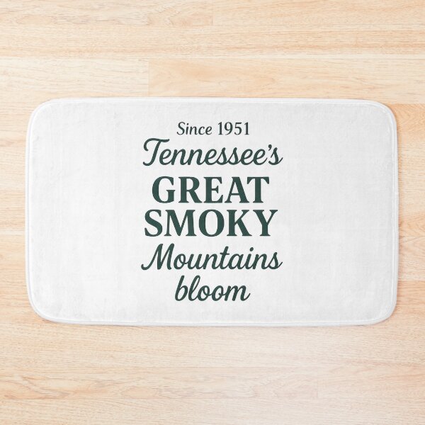 Item preview, Dark Green Quote About Tennessee’s Great Smoky Mountains on Light Gray designed and sold by SplashTastic.