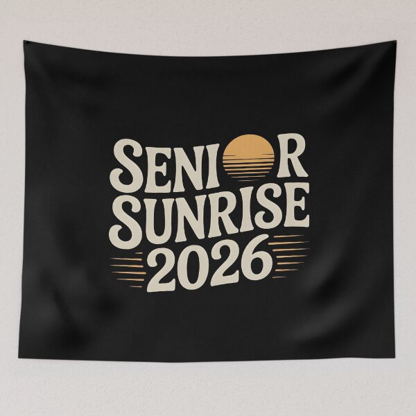 Item preview, Class Of 2026 Senior Sunrise Retro designed and sold by Redgiant87x.