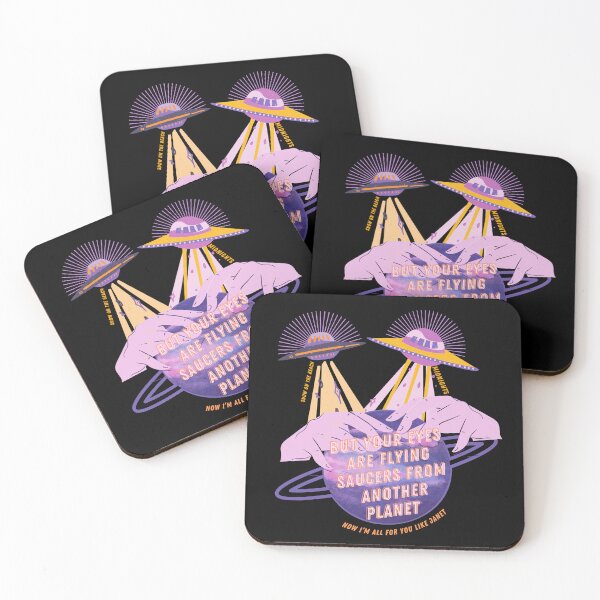 Item preview, Flying Saucers From Another Planet | Cosmic Pop Art designed and sold by Parasocialite.