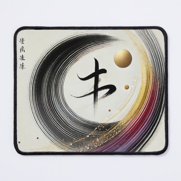 Item preview, “Zen Calligraphy of Light – Harmony in Swing” designed and sold by Zenlines by Ralf Gradl.