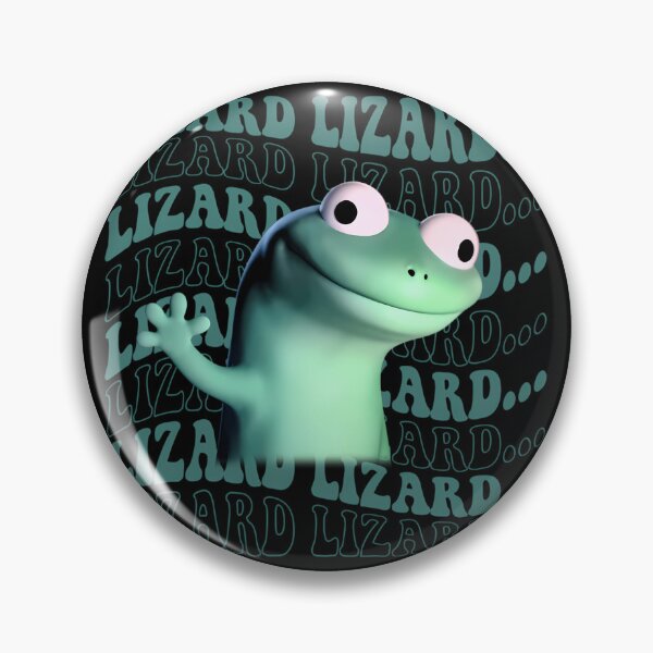Item preview, Lizard Lizard Lizard Meme Titok Viral Meme Lizard Lizard Button Meme designed and sold by motittacorp.