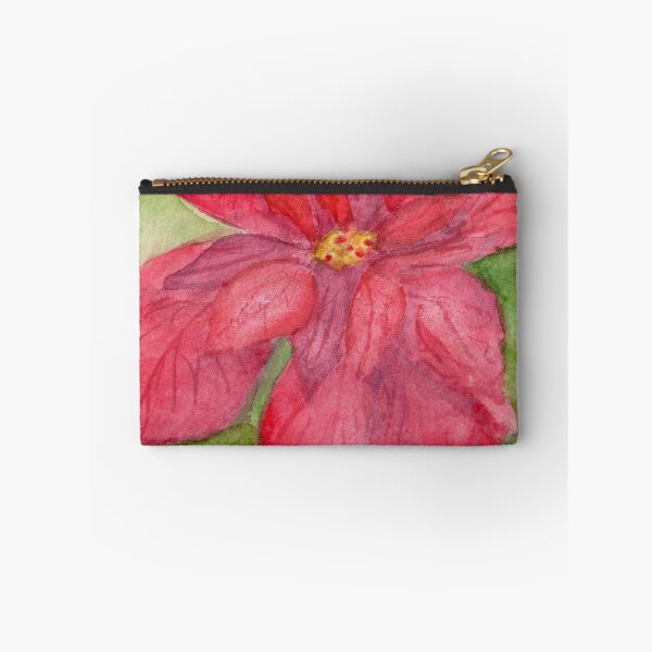 Item preview, Poinsettia Portrait WC091225a designed and sold by CSteenArt.