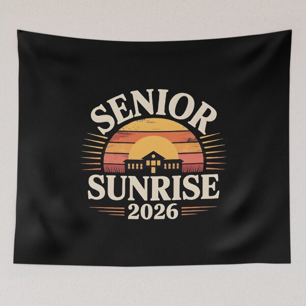 Item preview, Class Of 2026 Senior Sunrise Retro designed and sold by Redgiant87x.