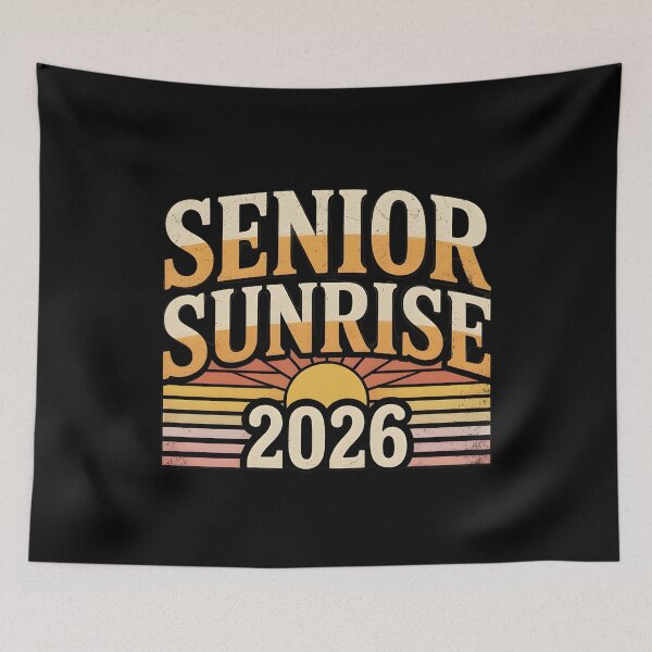 Item preview, Class Of 2026 Senior Sunrise Retro designed and sold by Redgiant87x.