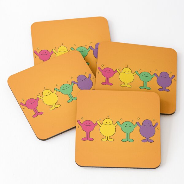 Item preview, Fun and Funny Cartoons on Orange Background designed and sold by HanaiPrint.