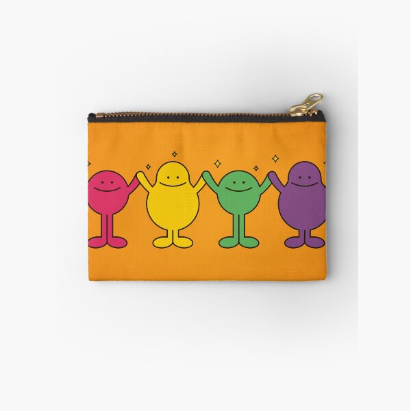 Item preview, Fun and Funny Cartoons on Orange Background designed and sold by HanaiPrint.