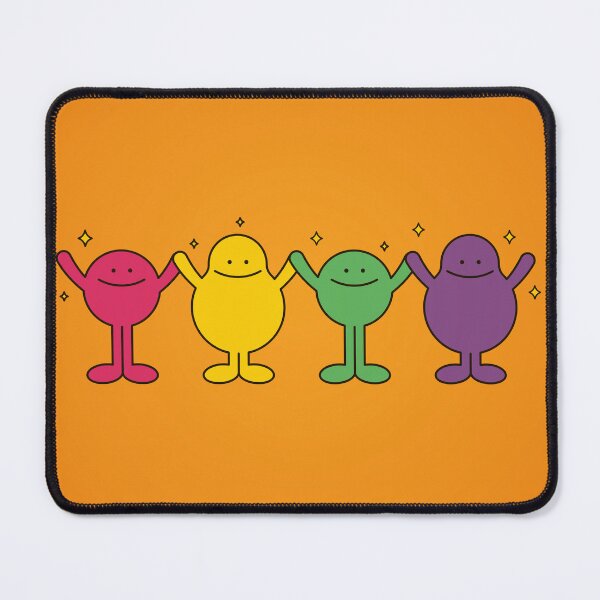 Item preview, Fun and Funny Cartoons on Orange Background designed and sold by HanaiPrint.