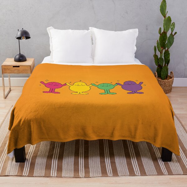 Item preview, Fun and Funny Cartoons on Orange Background designed and sold by HanaiPrint.