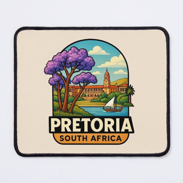 Item preview, Pretoria, South Africa - Jacaranda City designed and sold by Myra365Art.