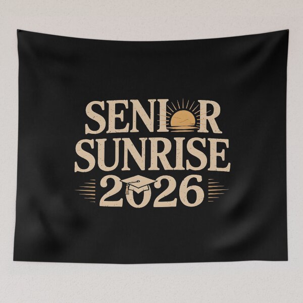 Item preview, Class Of 2026 Senior Sunrise Retro designed and sold by Redgiant87x.