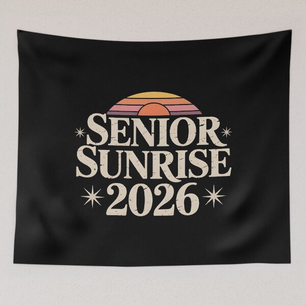 Item preview, Class Of 2026 Senior Sunrise Retro designed and sold by Redgiant87x.