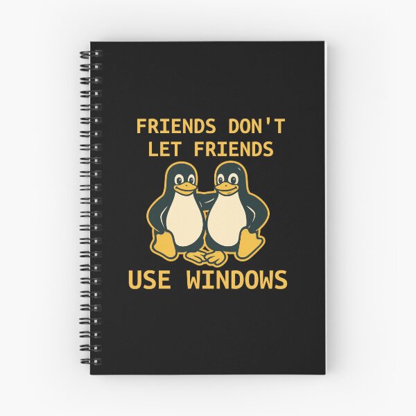 Item preview, Linux Friends Don't Let Friends Use Windows designed and sold by olesuaw.