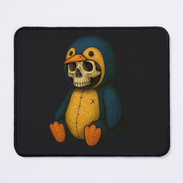 Item preview, Skull in Penguin Plush Costume designed and sold by Theetriptank.