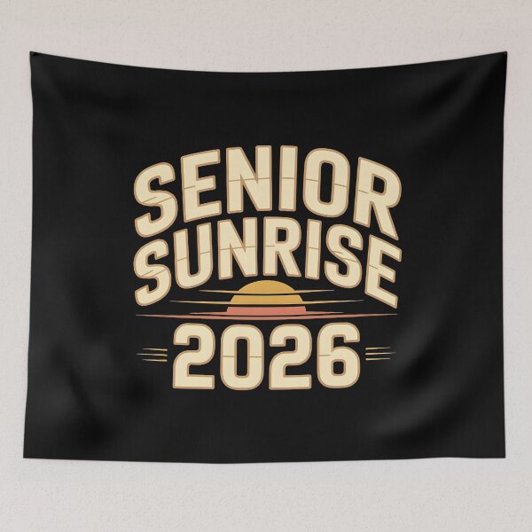 Item preview, Class Of 2026 Senior Sunrise Retro designed and sold by Redgiant87x.