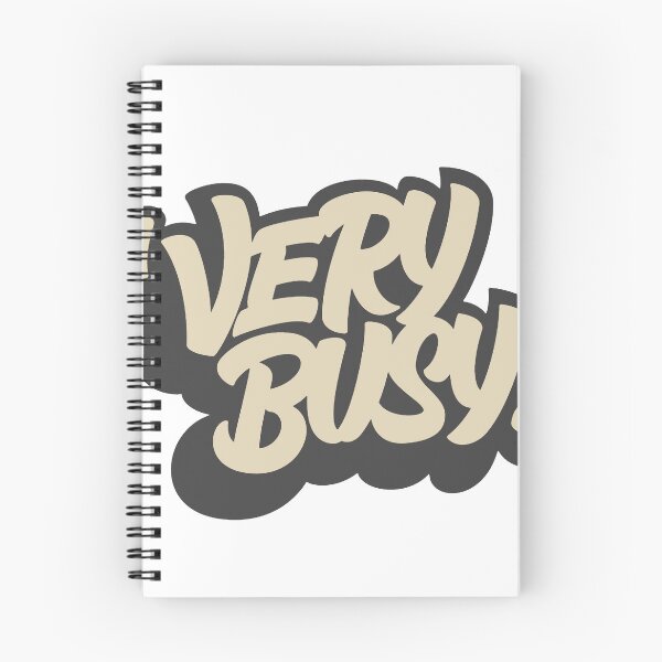 Item preview, Very Busy – Cream Script Graffiti Style designed and sold by andry01.