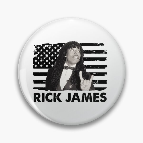 Item preview, Rick James American Flag Funny designed and sold by farohe835.