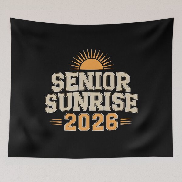 Item preview, Class Of 2026 Senior Sunrise Retro designed and sold by Redgiant87x.