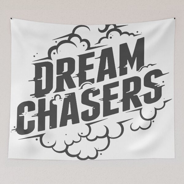 Item preview, Dream Chasers – Bold Cloud Effect Typography designed and sold by andry01.