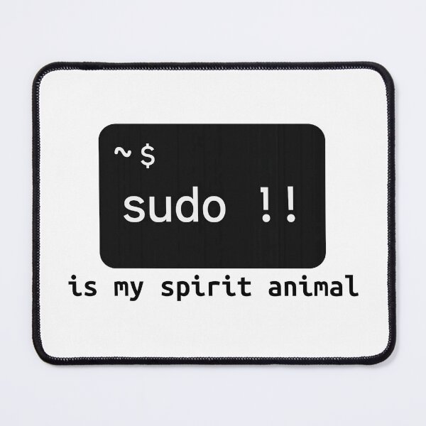 Item preview, Linux terminal SUDO is my spirit animal designed and sold by olesuaw.
