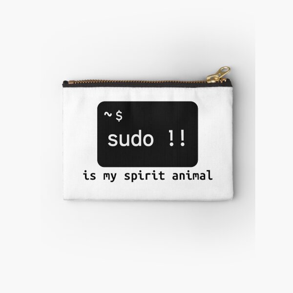 Item preview, Linux terminal SUDO is my spirit animal designed and sold by olesuaw.