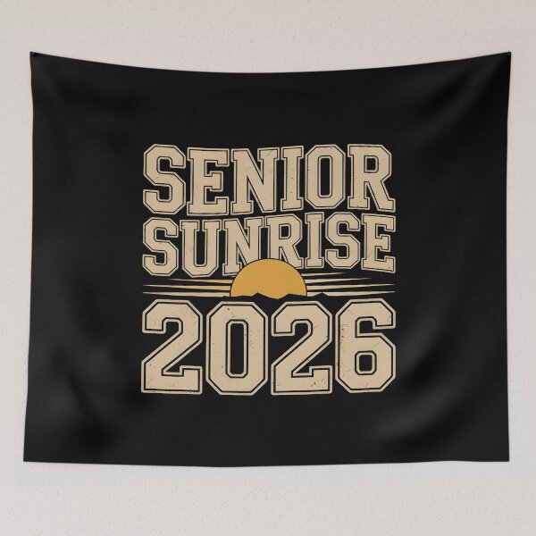 Item preview, Class Of 2026 Senior Sunrise Retro designed and sold by Redgiant87x.