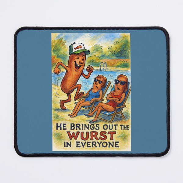 Item preview, He Brings Out the Wurst in Everyone designed and sold by Tridentulus.