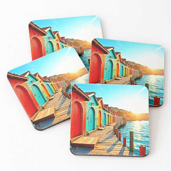Item preview, Sunset Bliss: Seaside Hues designed and sold by Health And Fitness Posts e-Store.