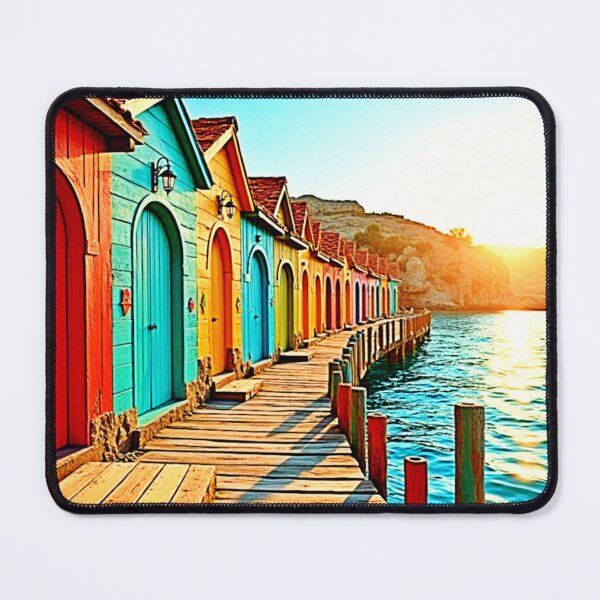 Item preview, Sunset Bliss: Seaside Hues designed and sold by Health And Fitness Posts e-Store.