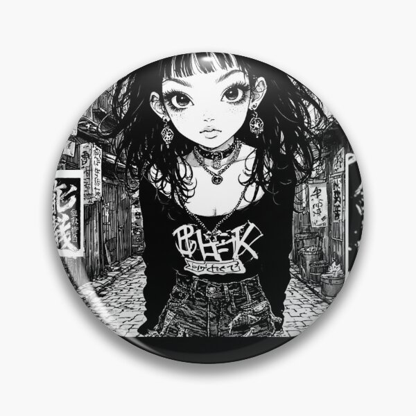 Item preview, Epic manga art kawaii girl goth, designed and sold by Design Repo.