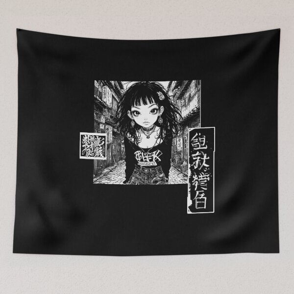 Item preview, Epic manga art kawaii girl goth, designed and sold by Design Repo.