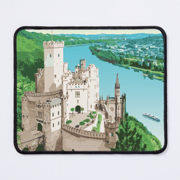 Item preview, The Burg Stolzenfels in the UNESCO World Heritage Site "Upper Middle Rhine Valley” designed and sold by The Rhine in my suitcase.