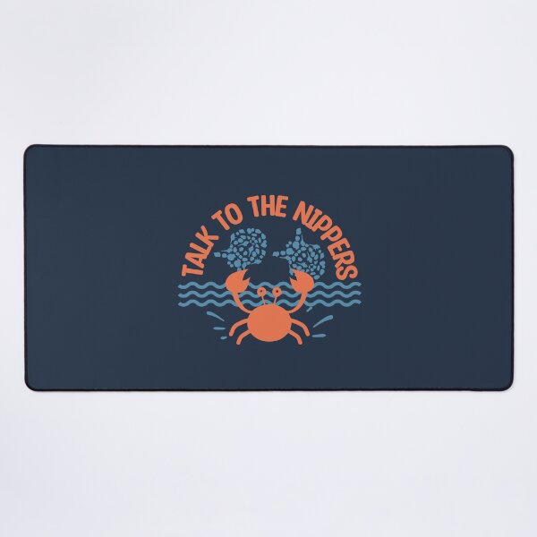 Item preview, Talk to the nippers - beach joke with cute crab designed and sold by mariya-ivanova.