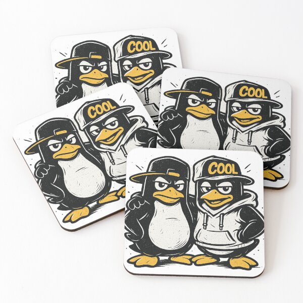 Item preview, Cool Linux Tux Homie Penguins designed and sold by olesuaw.