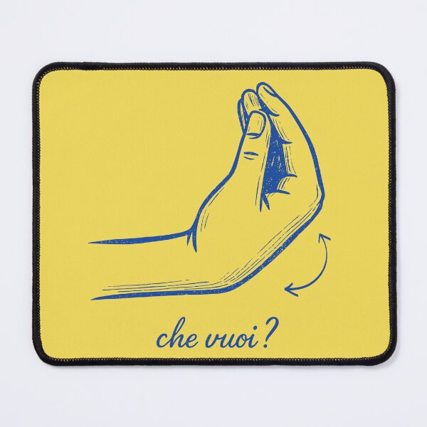 Item preview, Che Vuoi – Italian Hand Gesture Humor designed and sold by Garfieldoreo.