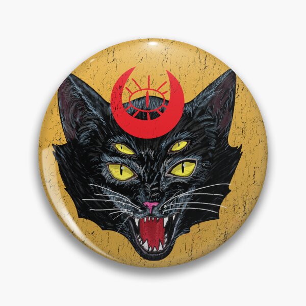 Item preview, Purr Evil  Angry black cat designed and sold by TeeARTHY.