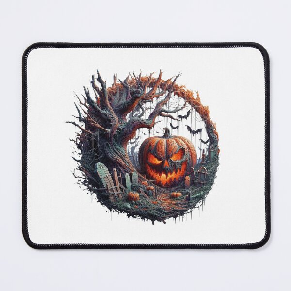 Item preview, The pumpkin under a dry tree in a grave designed and sold by MadinaFatt.