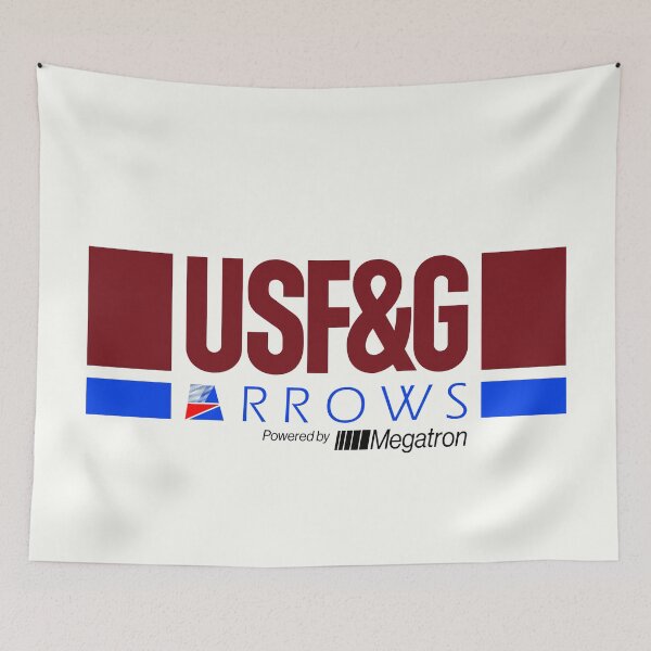 Item preview, Arrows A10 F1 Team Season 87 Vintage Art designed and sold by San Studios Co..