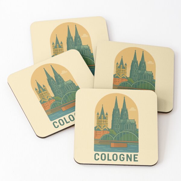 Item preview, Cologne Travel Souvenir Sticker designed and sold by rogue-design.