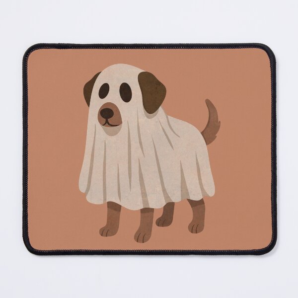 Item preview, Dog in ghost costume designed and sold by ellealsopaints.