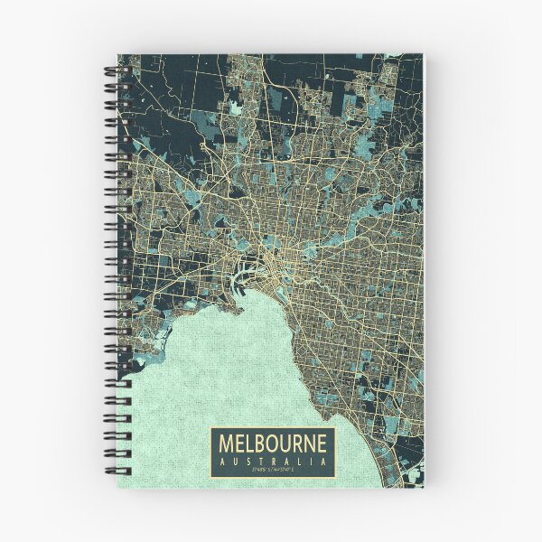 Item preview, Melbourne City Map of Victoria, Australia - Summer designed and sold by deMAP.