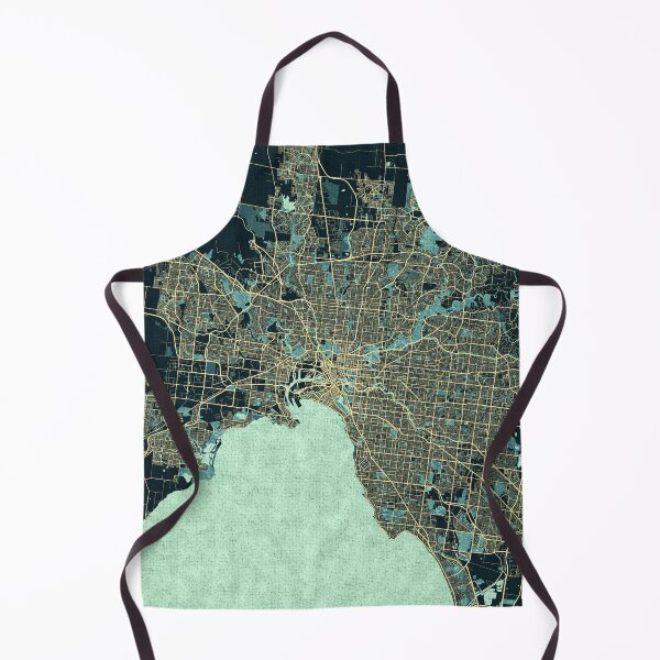 Item preview, Melbourne City Map of Victoria, Australia - Summer designed and sold by deMAP.