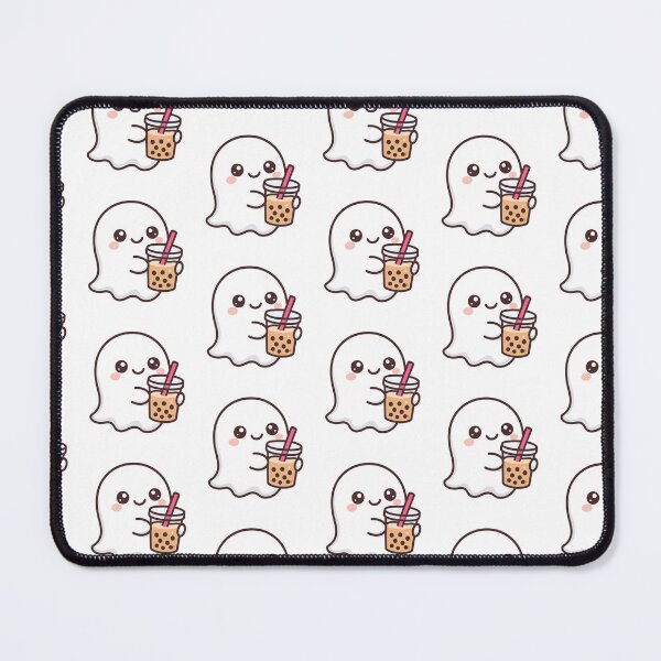Item preview, Cute Ghost with Bubble Tea – Kawaii Boba Spirit Design designed and sold by OnPointOutfits.