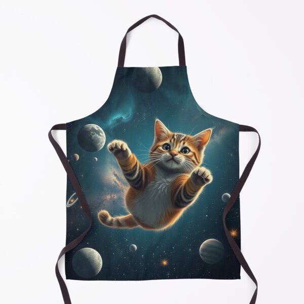 Item preview, Space Cat Adventure – Cute Astronaut Kitty in Outer Space designed and sold by BloomOfDesign.