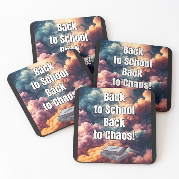 Item preview, Back to School, Back to Chaos! – Funny Teacher Design designed and sold by Kindloom.