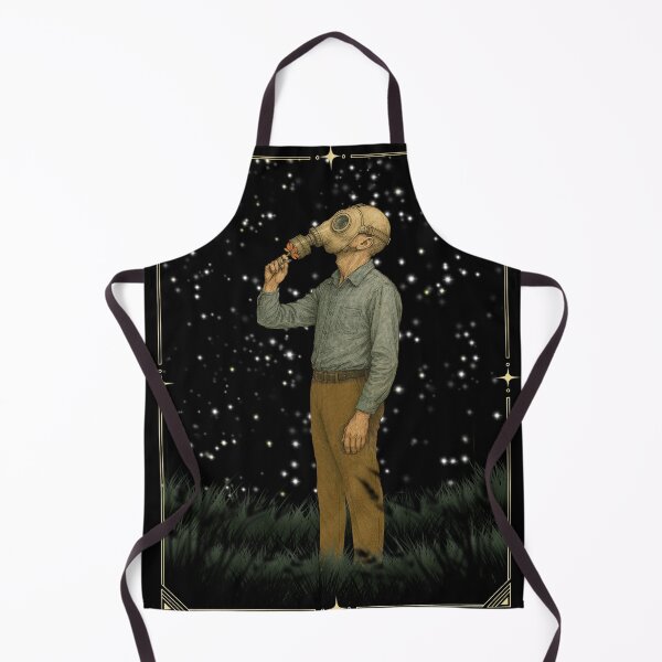 Item preview, Man in Gas Mask Smelling a Flower designed and sold by Theetriptank.