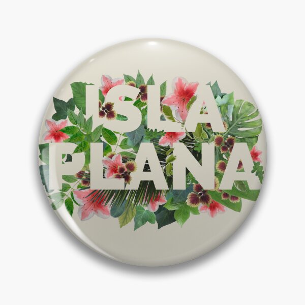 Item preview, Isla Plana Floral Emblem designed and sold by mzrn-souvenirs.
